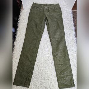 Prana Forest Green Denim Pants